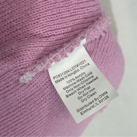 Night Scope Beanie Cap Womens OSFA Toboggan LED Light Mount Holder Hat Neon Pink - Picture 8 of 12